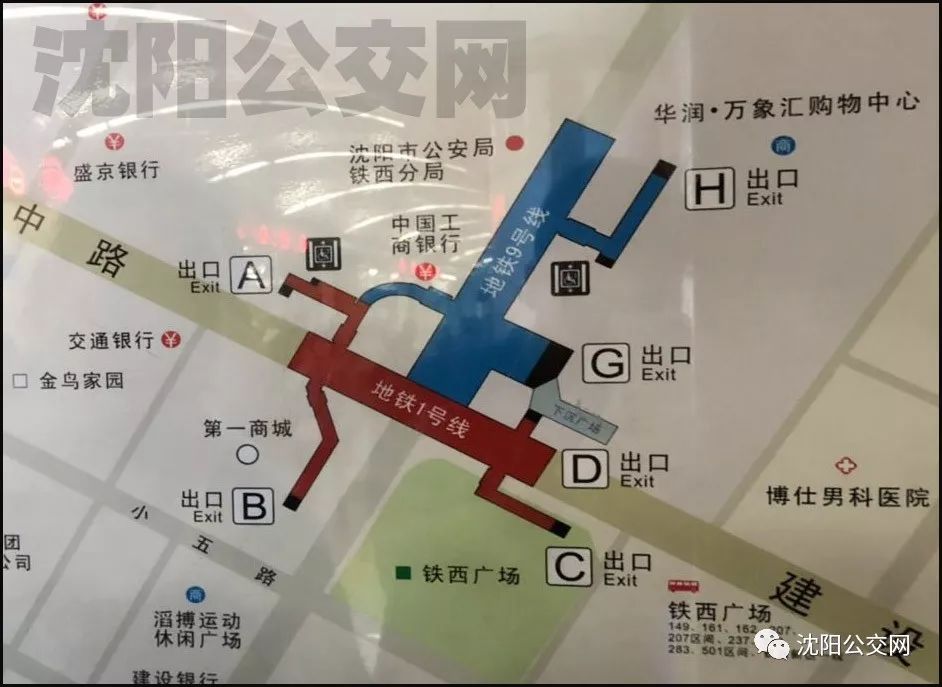 9号线天梨路出口地图图片