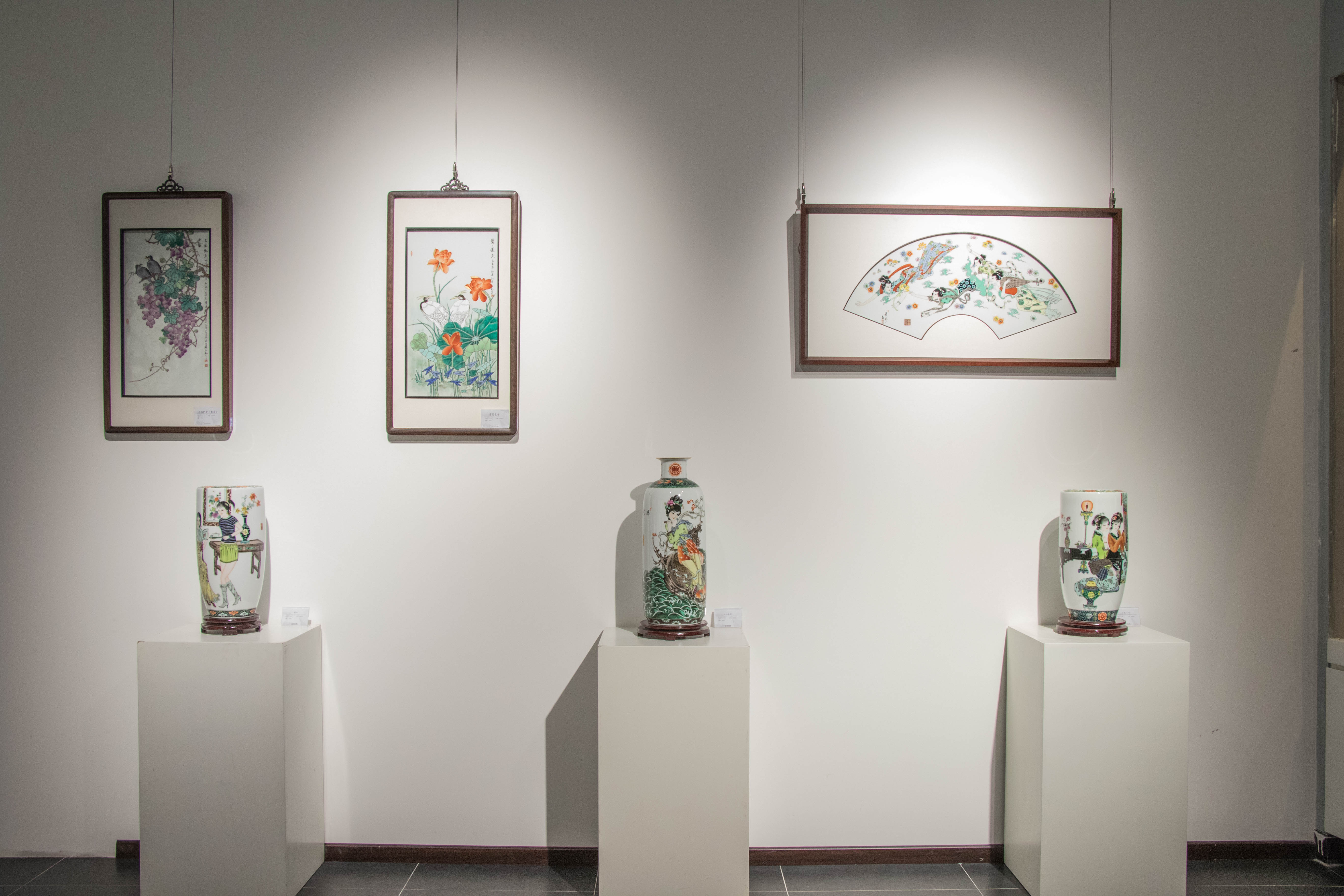 古彩新韵景德镇古彩作品展在北京陶瓷艺术馆正式开幕