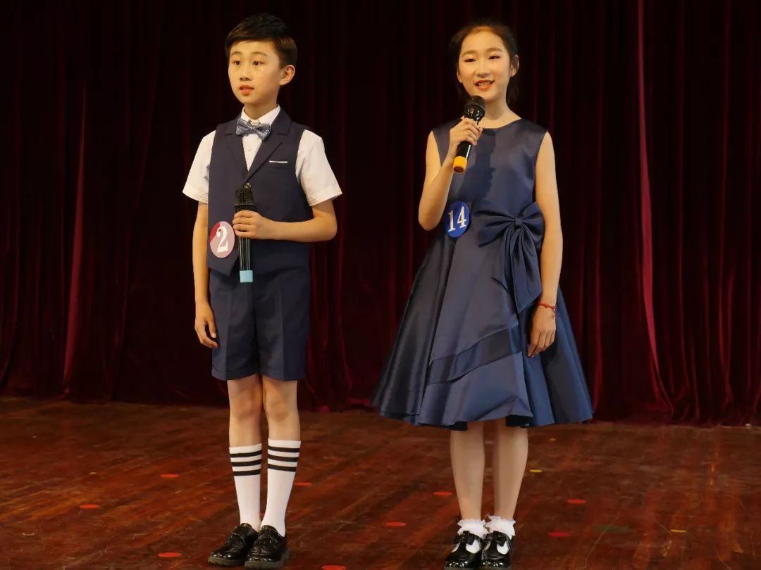 县实验小学第三届校园主持人决赛现场