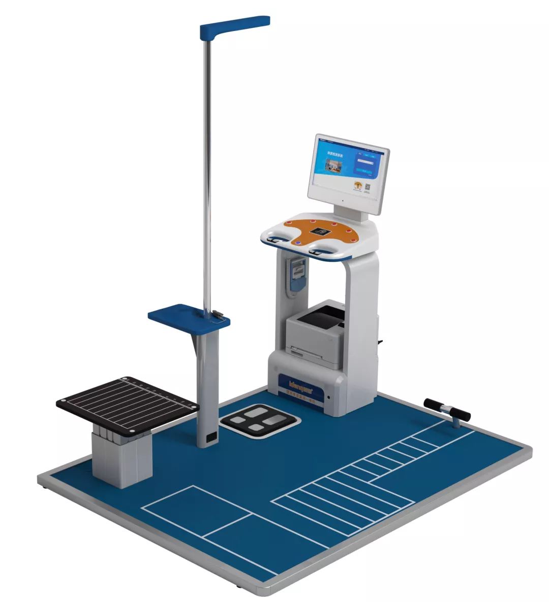 新时代文明实践关注全民健康ai人工智能体质监测一体机正式入驻金井