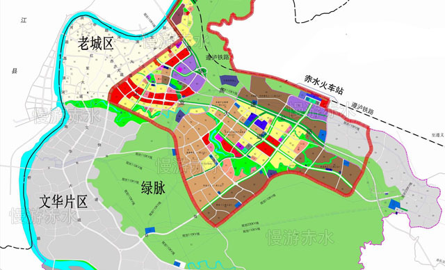 高速鐵路建設擺到了瀘州和遵義市的重要交通工作日程中,規劃中的兩地