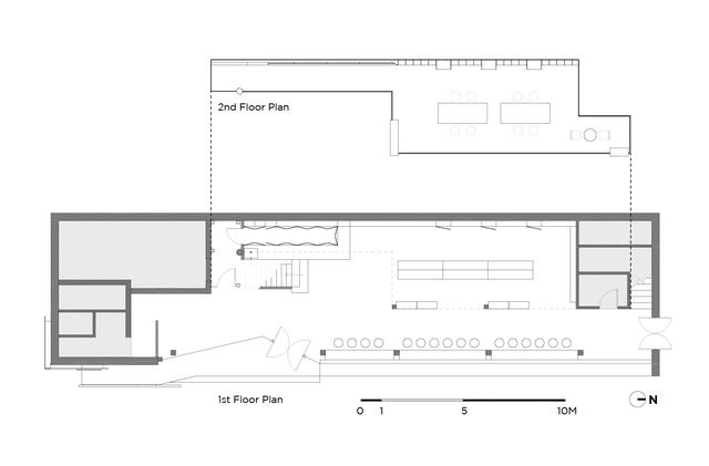 平面图立面图project information——项目名称:春风习习读书会 x