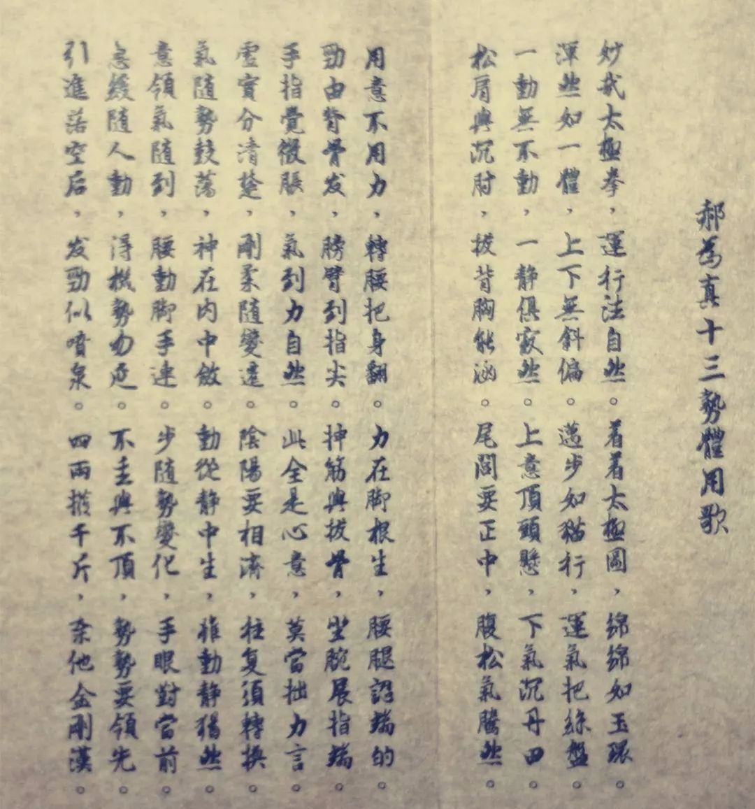 郝为真太极十层功夫论,悟万拳终归一理!