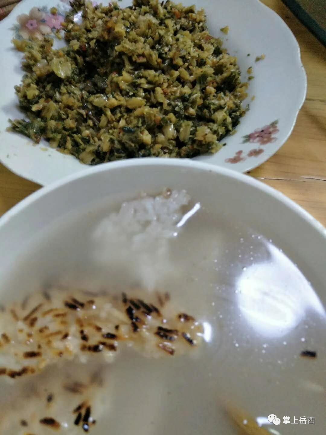 在岳西,老家锅巴汤,儿时的回忆,妈妈的味道