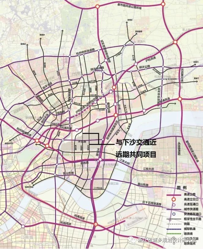 串起大学城北的是杭州地铁33号线贯穿整个杭州东西