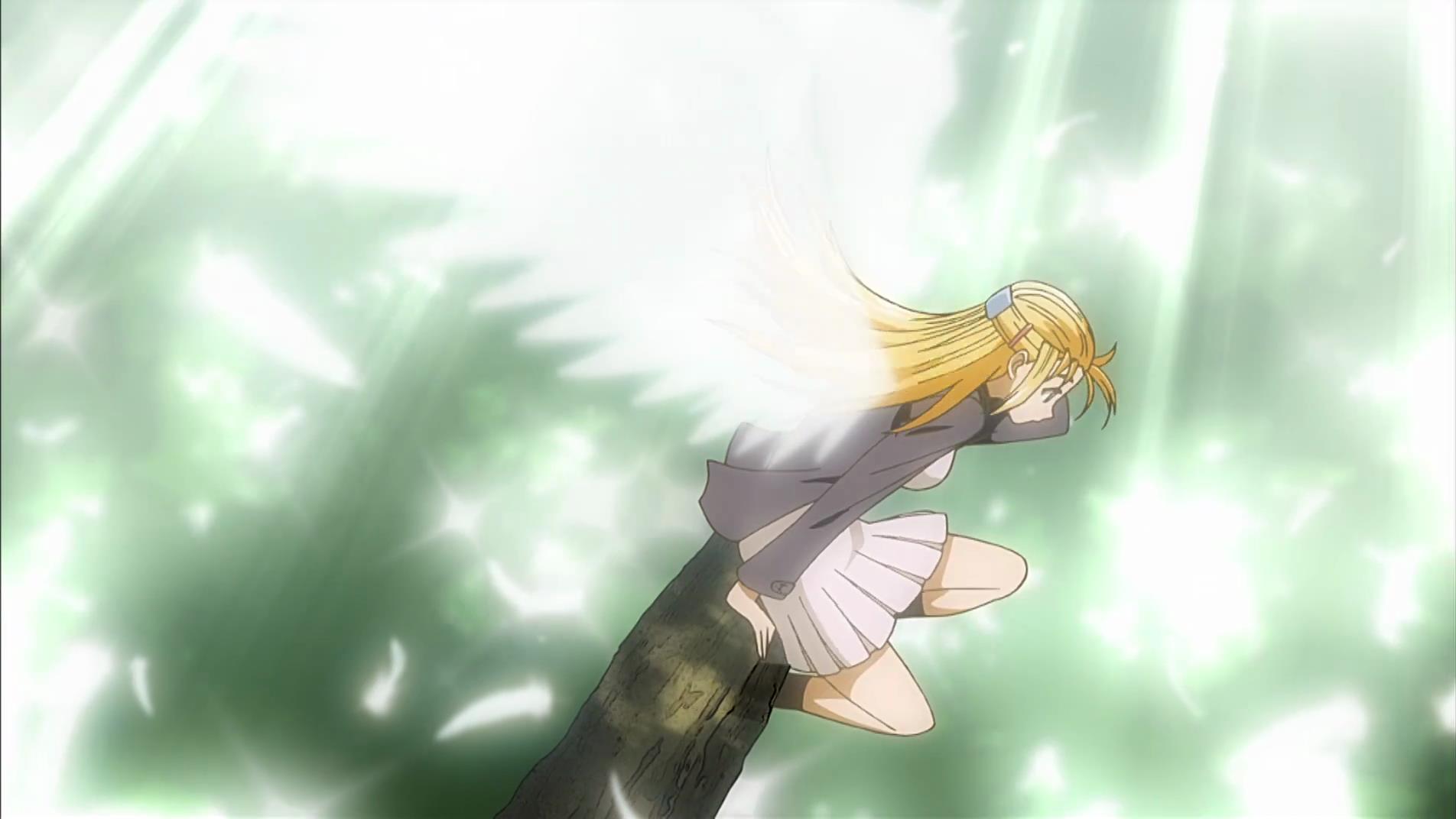 风林寺美羽和香坂时雨都是剧中的颜值和壁纸担当,下图是美羽被敌人