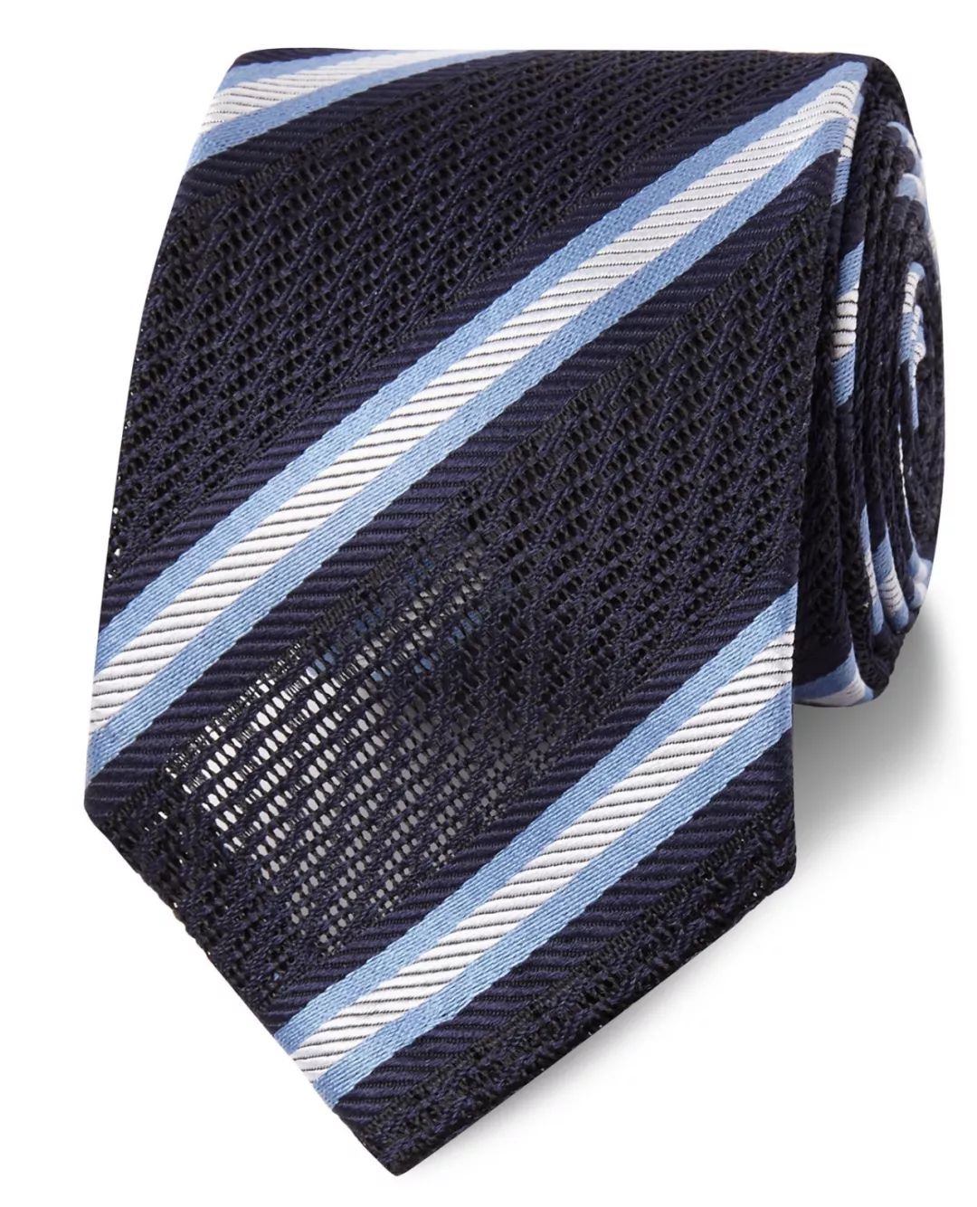 夏季系不系领带?看看 grenadine tie 再说