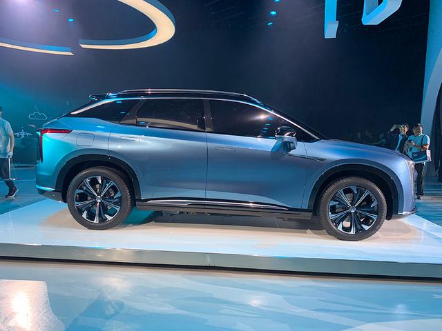 广汽蔚来发布合创品牌首款纯电suv概念车亮相
