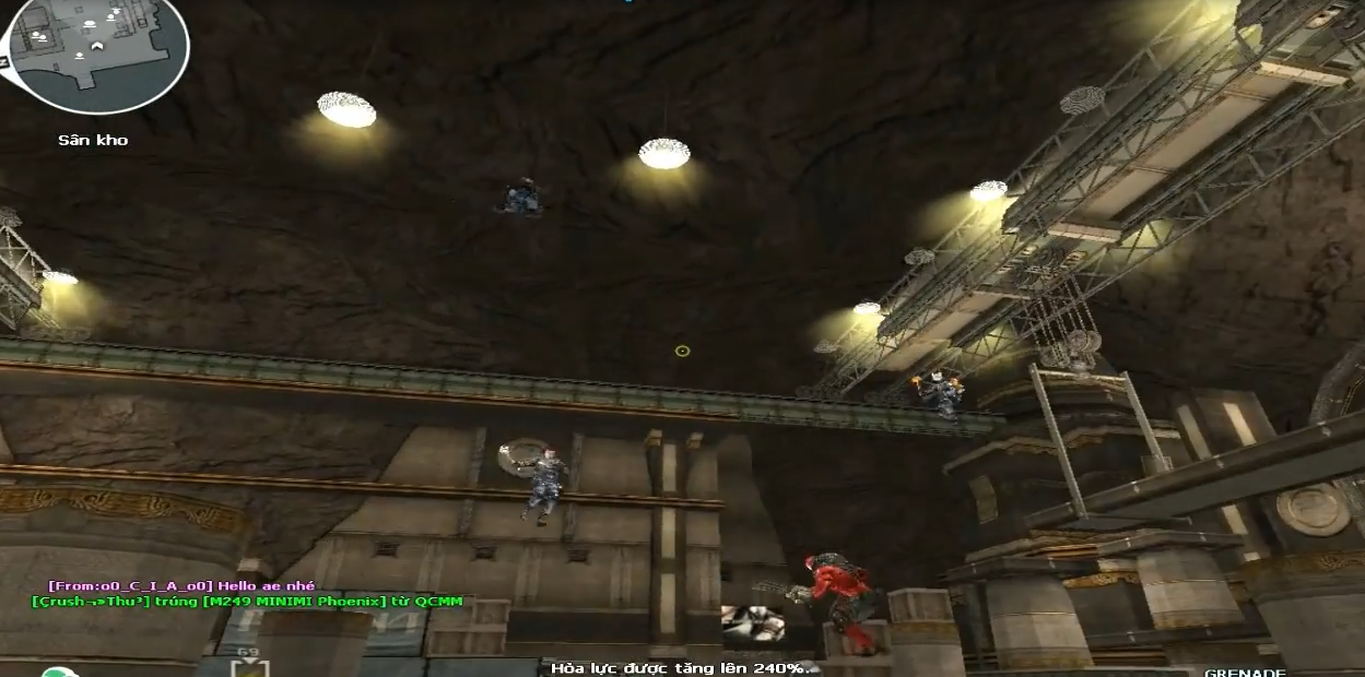 cf穿越火线又有奇葩外挂现世飞天遁地nonono