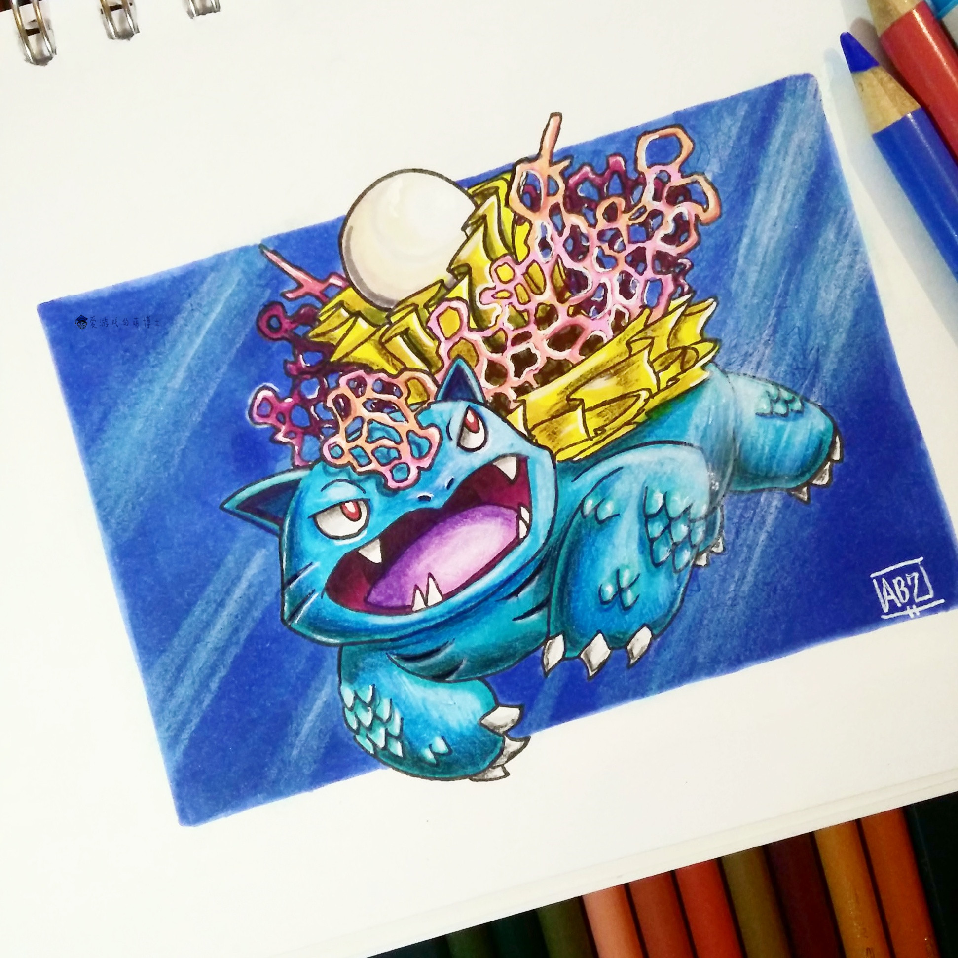 天马行空的属性变化精灵宝可梦玩家绘制多样化创意宝可梦