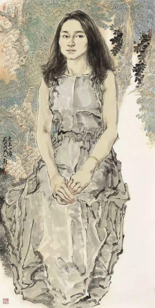 2019全国当代现实题材水墨人物画名家学术邀请展开幕周一新 《玉文小