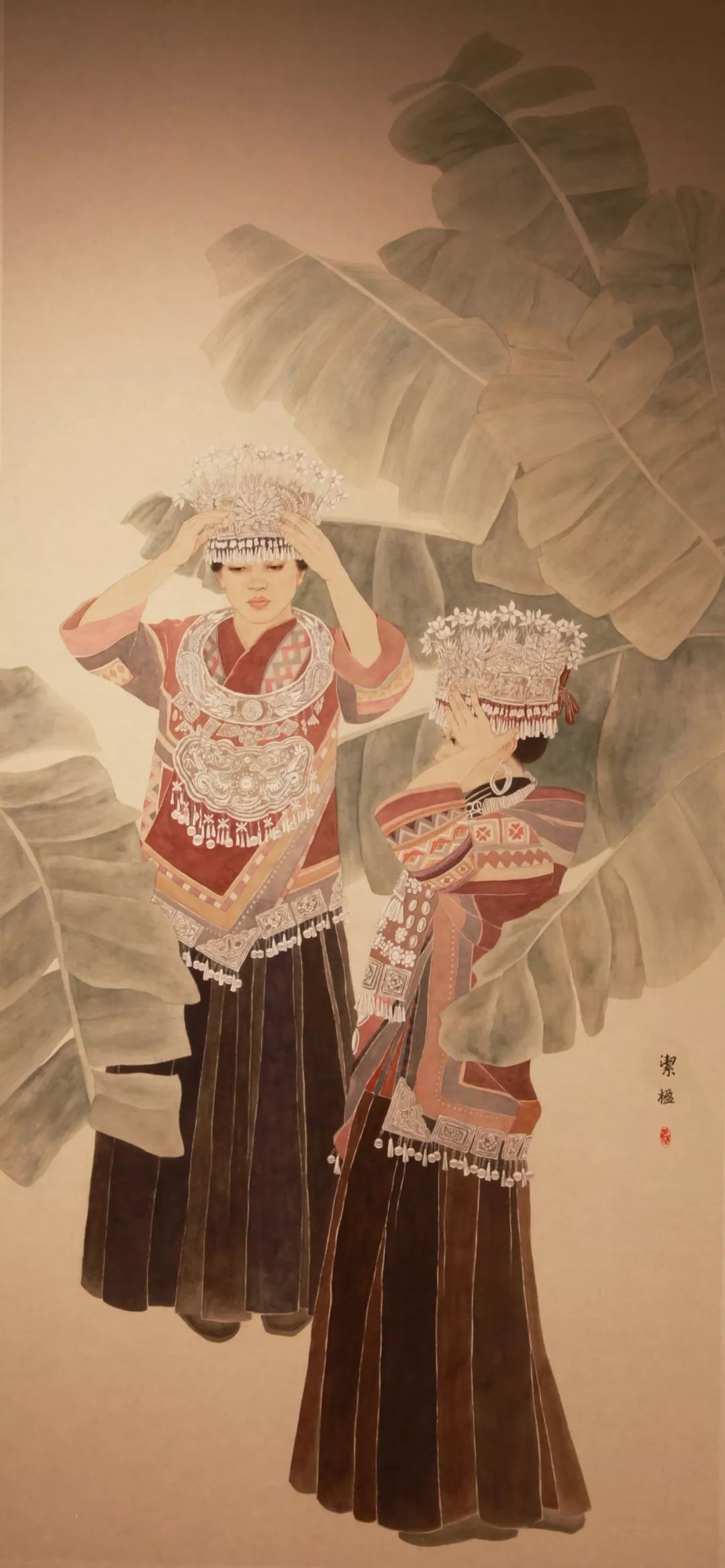 《桃李年华》 梁洁楹《壹贰叁》 穆雅梦《田园自有乐》 刘子琦《涯》