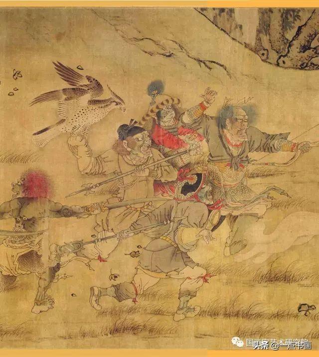 宋佚名搜山图鉴赏