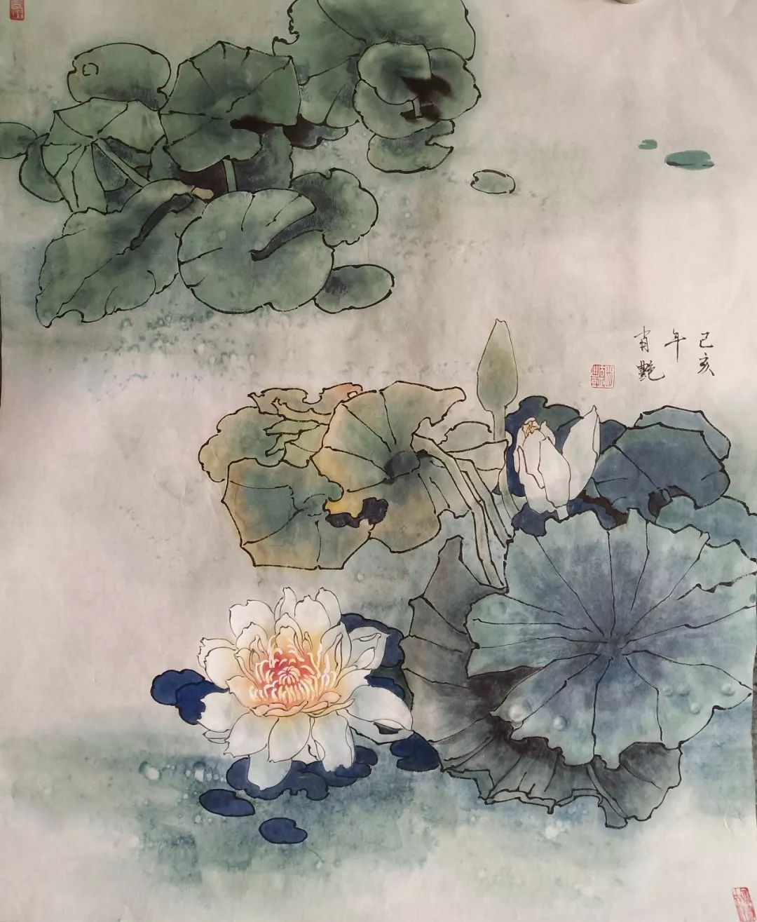 公开课视频合集肖艳生宣工笔花鸟画技法