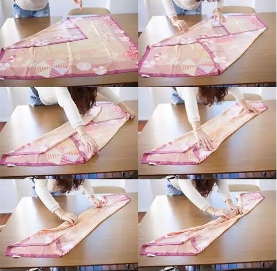 旧丝巾被生活达人这么一改造瞬间重获新生
