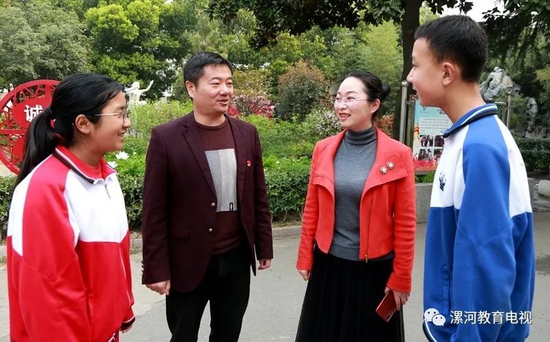 新年新希望三十漯河五中师生畅谈新年新希望