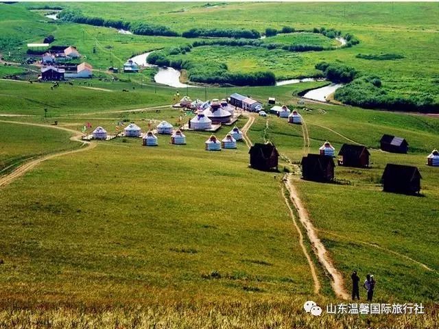 漠南风情-塔敏查干沙漠 可汗山 九曲湾 乌拉盖,科