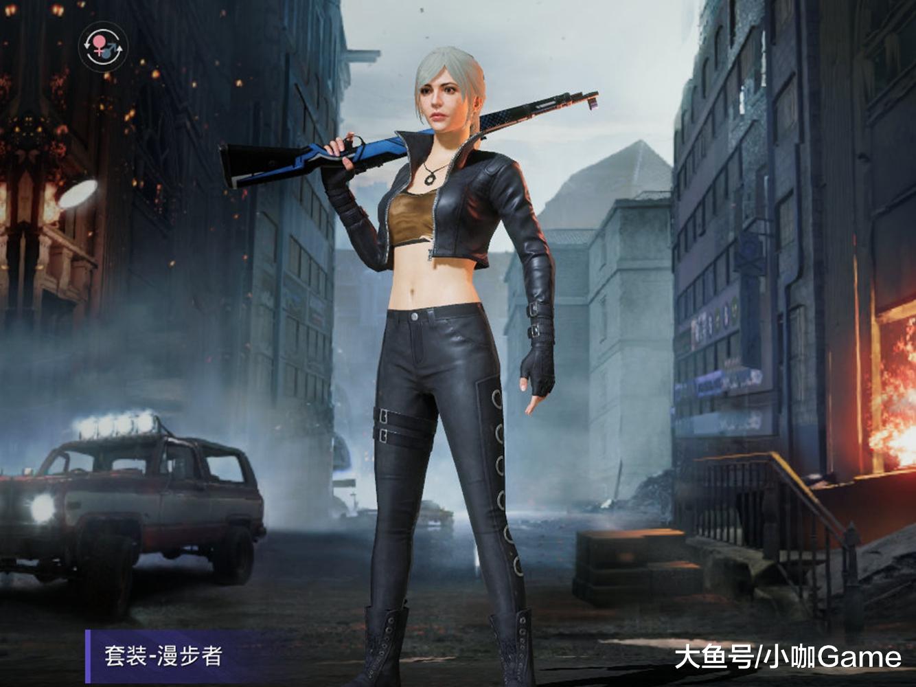 和平精英金羽特工最酷鹰眼刺客最骚玩家不吃鸡拼时装