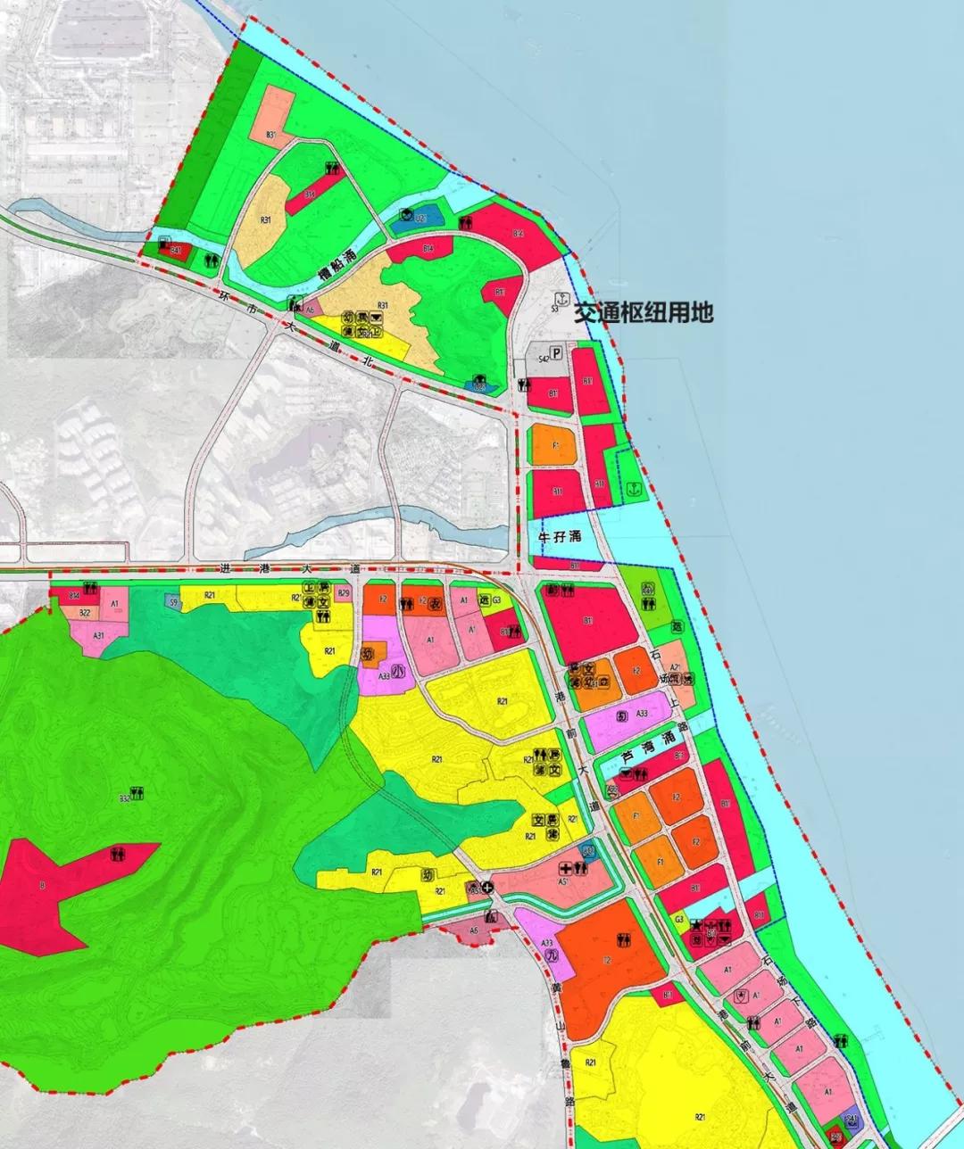 南沙湾用地规划图片