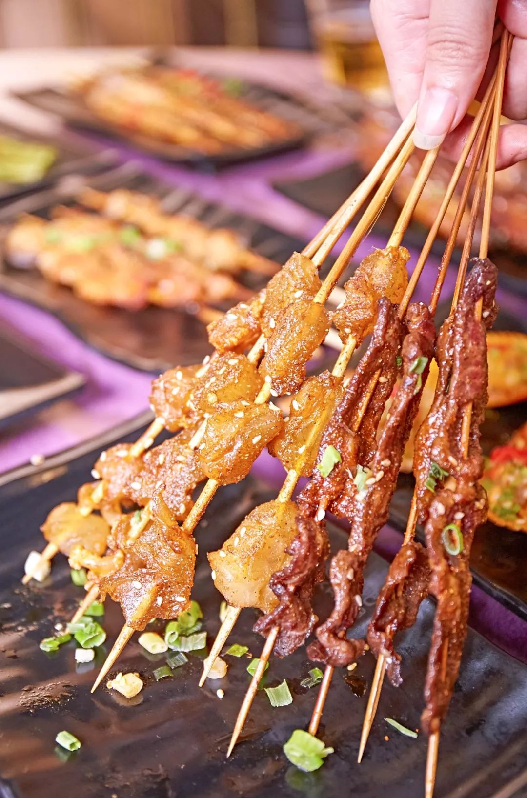 开在华山南路的烧烤店,夜宵党快打卡!