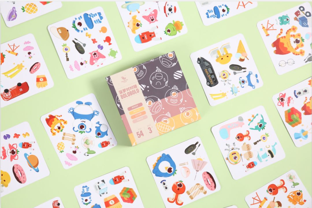 菠萝树益智玩具体验馆新品篇菠萝对对碰考验眼神儿的时候到了