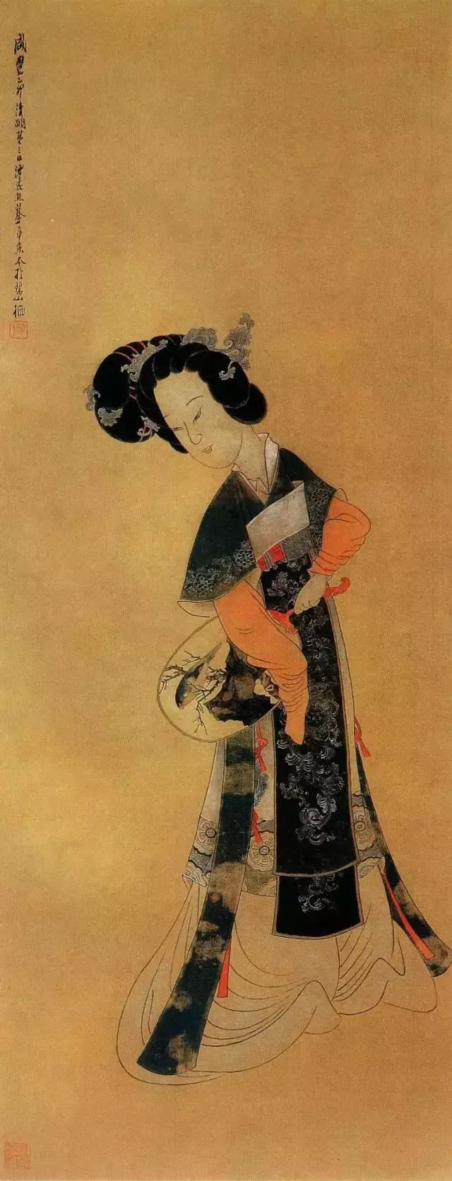 活在古画里的女子如此楚楚动人