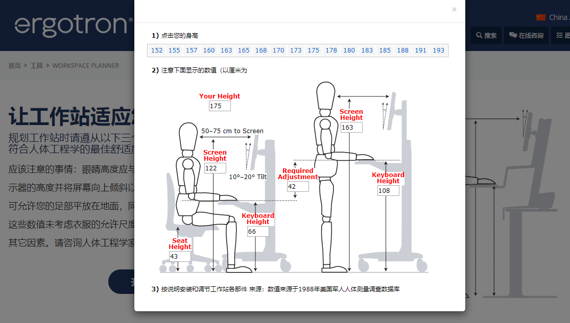 人体工程学站姿图片