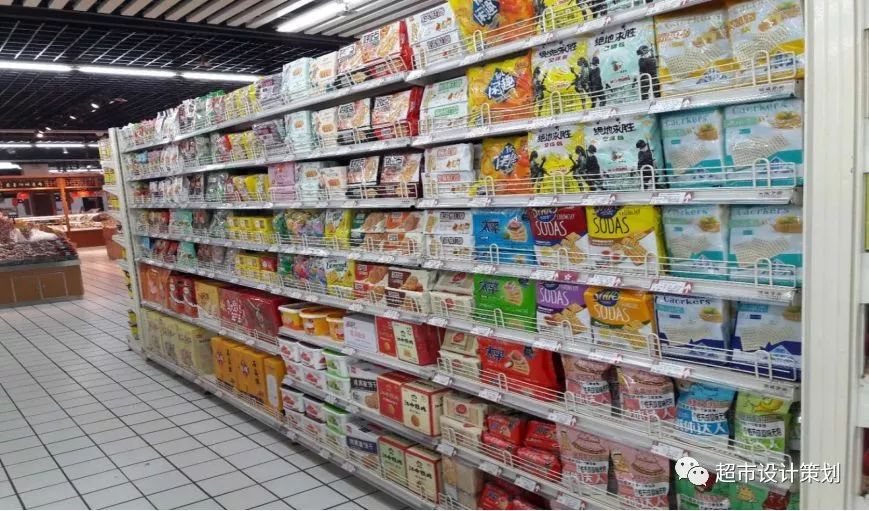 超市食品陳列實務商品類別分佈與陳列