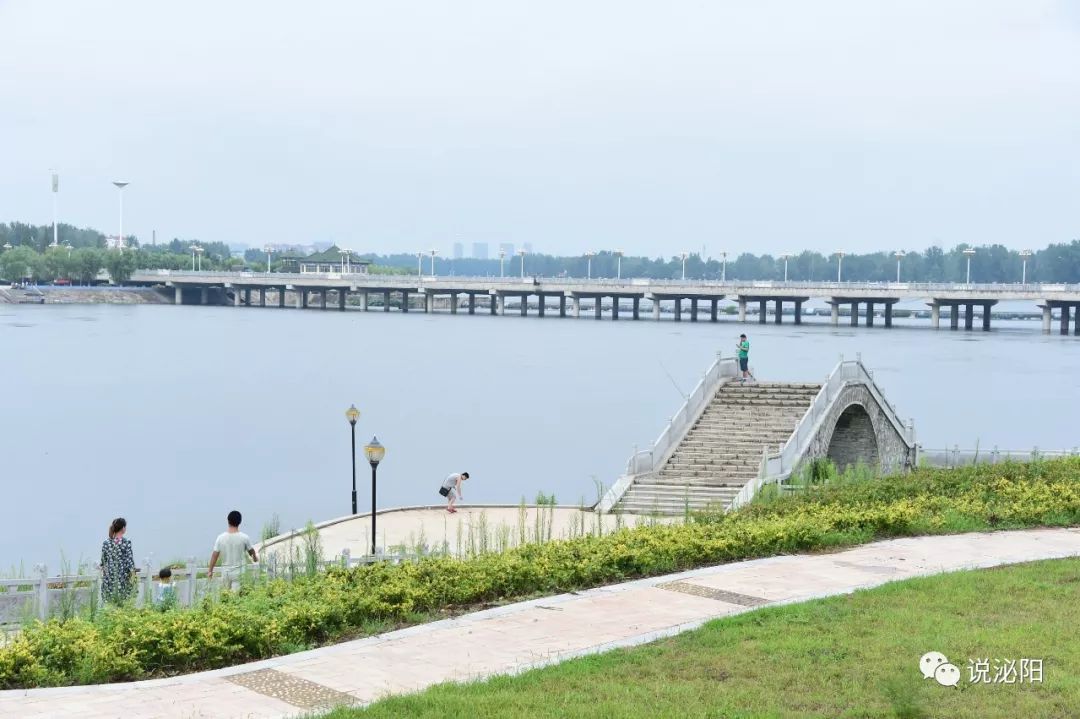 泌阳南河10多公里长大型滨河公园雏形初现!