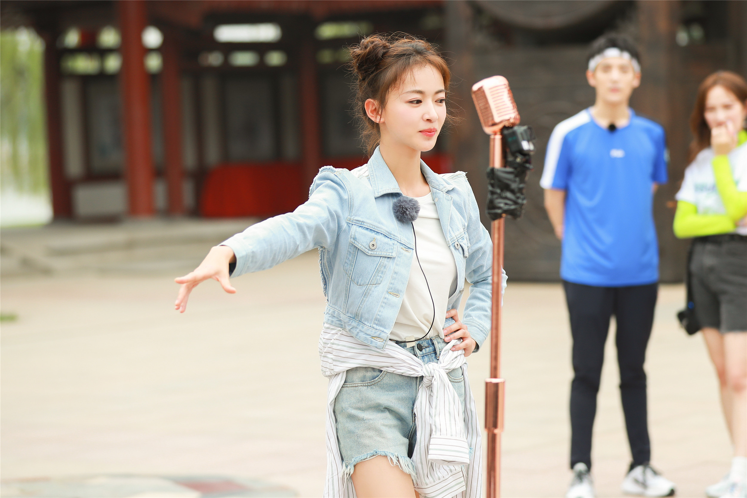 吴谨言青春环游记造型萌自创言式rap可爱爆表