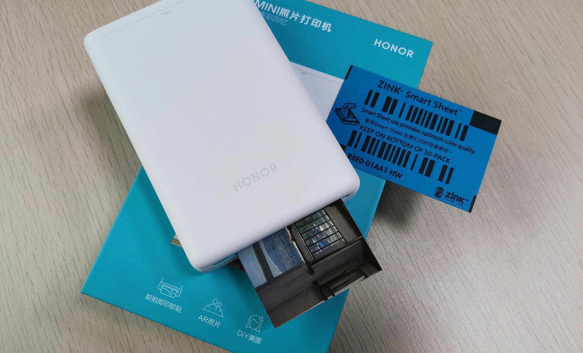 证件,名片打印利器,荣耀mini照片打印机