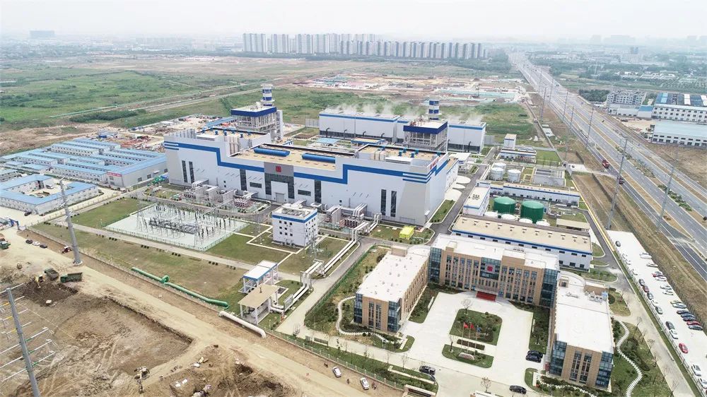 项目江苏大唐国际金坛热电公司2台4588mw燃气热电联产机组全面投产