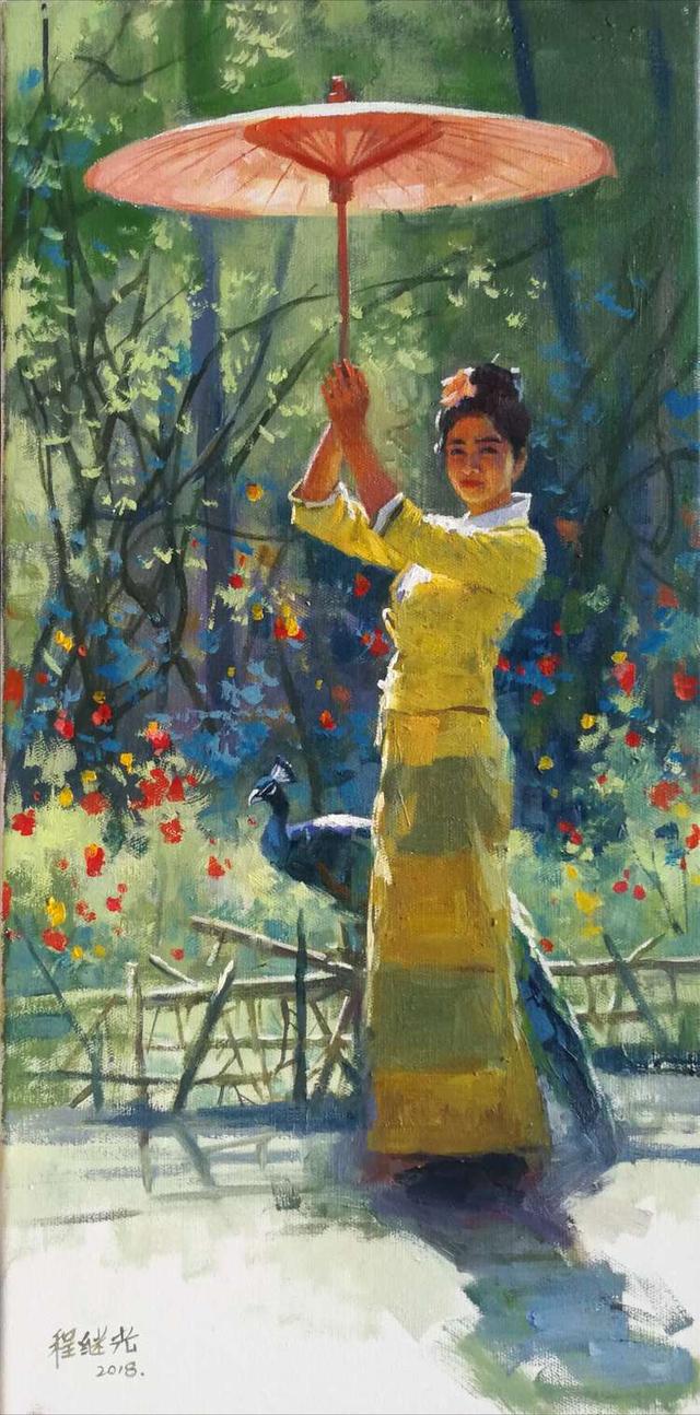 写实的真致超写实的意向著名油画家程继光作品赏析