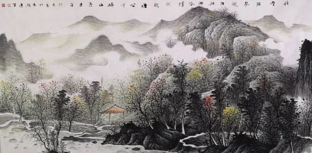 作 品 赏 析尽管画家心里惦念的是故乡和亲人,而让他跋涉的正是在故乡