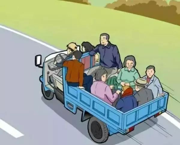 合阳交警三轮车驾驶人切勿太任性违法载人后果更可怕
