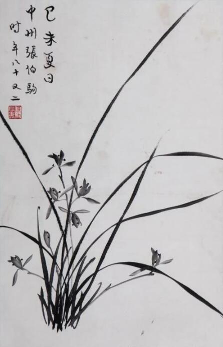 百花齊放各爭春惟有蘭花香正好國畫蘭花作品欣賞