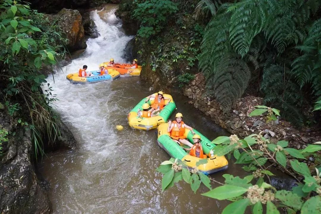 韶关漂流旅游景点图片