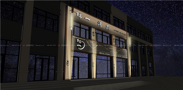 沈阳402m05烤肉店设计案例品筑设计
