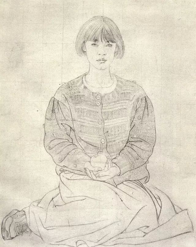 何家英笔下的线性人物速写