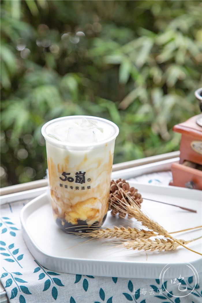 这家喝了6年的店,出了款「腹黑波霸鲜奶茶」!