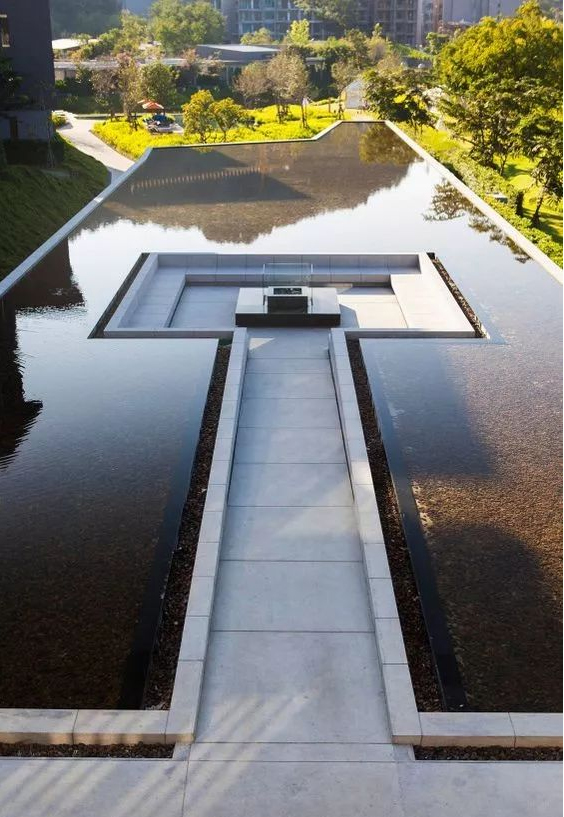 下沉式庭院景观设计给与众不同的你一个新选择