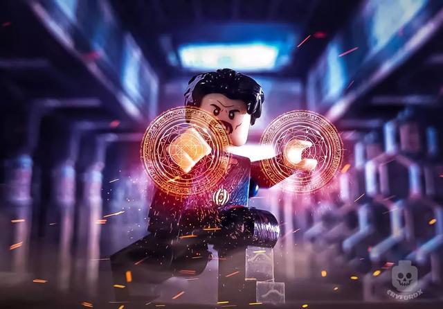 乐高高级玩家的人仔花式把玩lego乐高美图欣赏