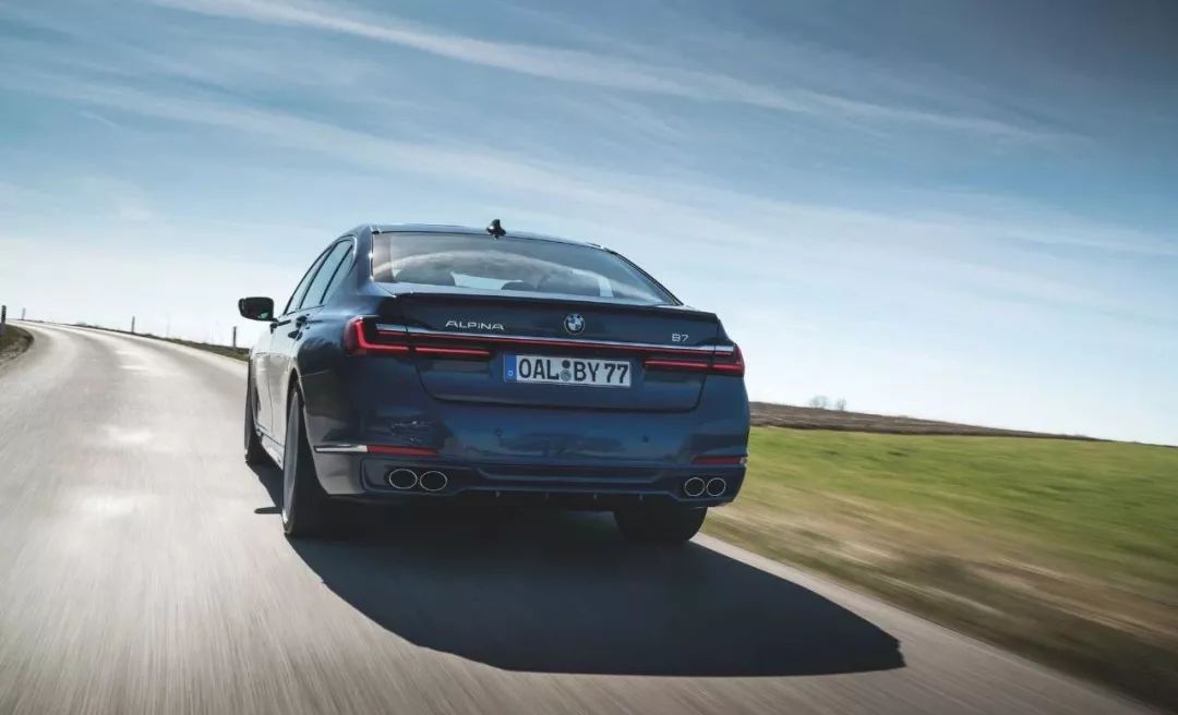 最大马力608ps史上最强宝马7系阿尔宾娜b7美图欣赏