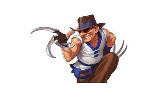 第二号人物是蔡宝奇铁爪,他刚陈国汉就刚刚相反,他是全场最小的一号