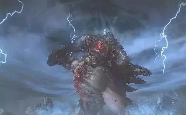 夔牛据说是远古洪荒时期的异兽,非常珍贵,所到之处便会有五彩祥云升腾