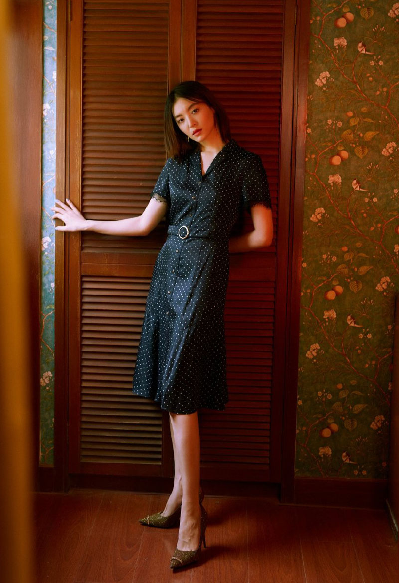 女演员尤靖茹慵懒迷人时尚写真