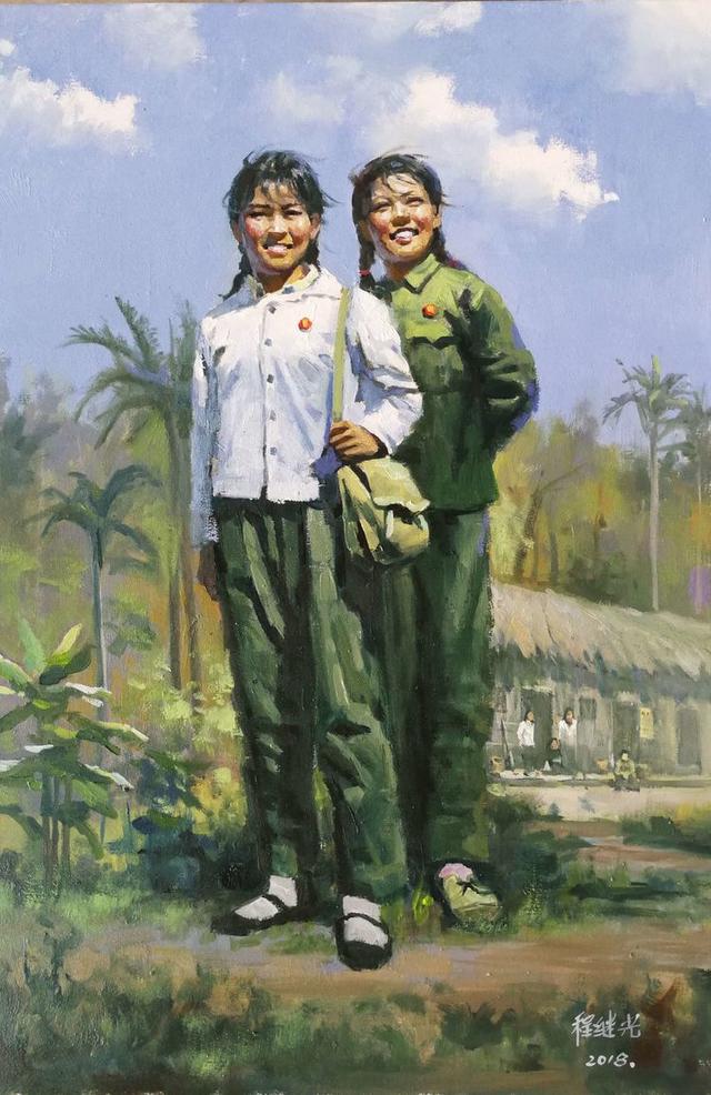 写实的真致超写实的意向著名油画家程继光作品赏析