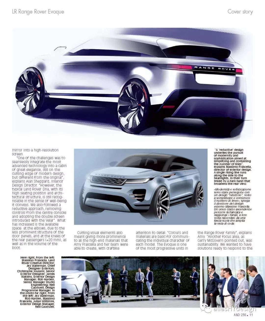 终于等到你!Auto&design杂志更新首发!Alias HY Design 分享!_sketch