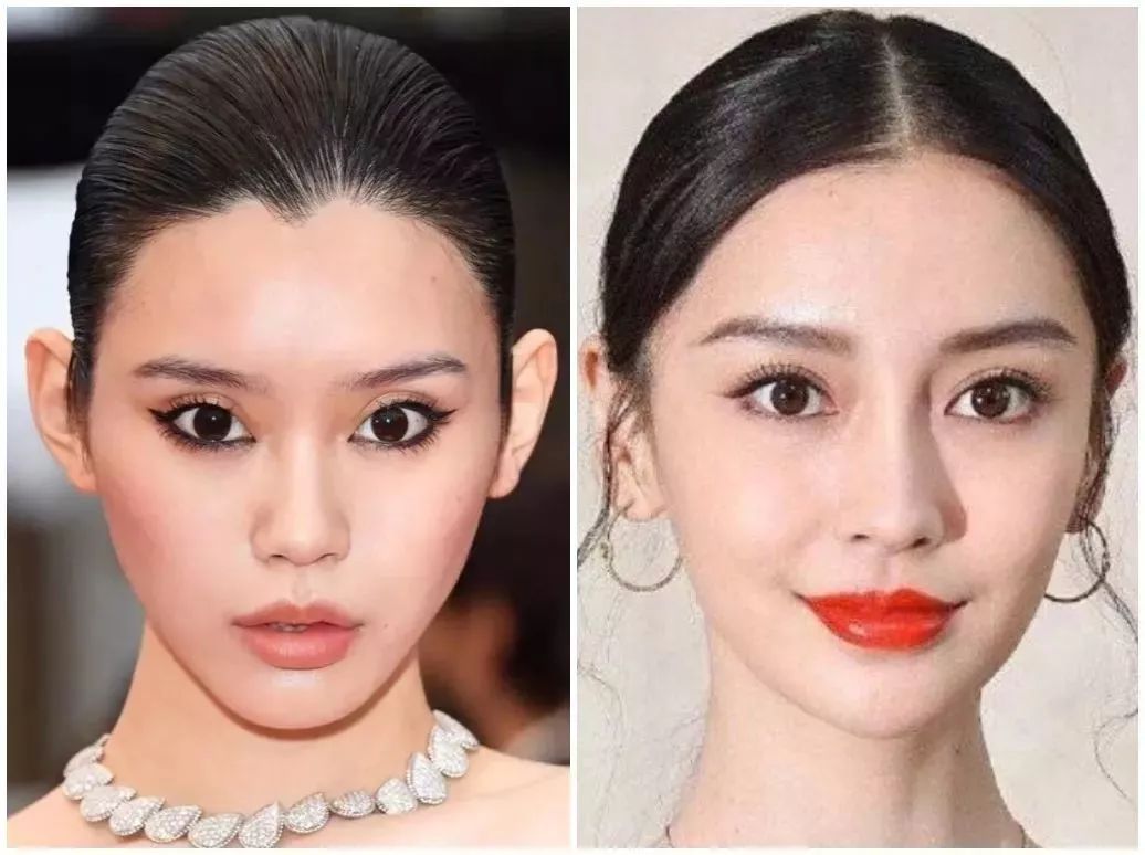 奚梦瑶撞脸angelababy?她的眼睛简直要吓哭我!