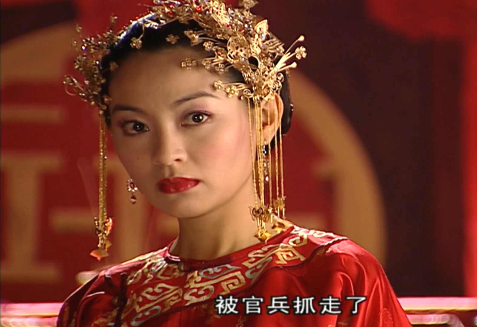 《大清后宫之还君明珠》中陈秀丽扮演富察兰轩,从一个入宫的秀女成为